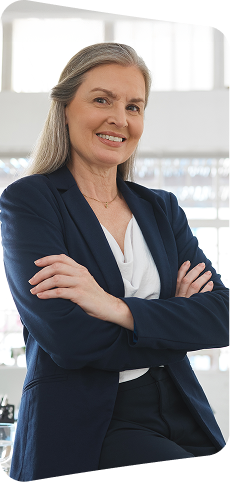 Empresária com certificado digital